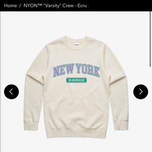 ✨NWT✨ NYON New York or Nowhere Sweatshirt XL
